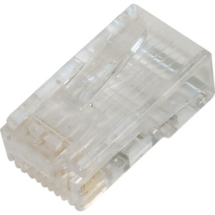 DIGITUS RJ45 Stecker fr Rundkabel, Kat. 6, ungeschirmt