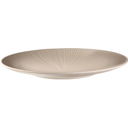 APS Speiseteller flach NERO, Durchmesser: 330 mm, sand