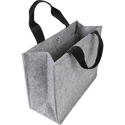sigel Business-Filztasche Desk Sharing Bag Basic M, hellgrau