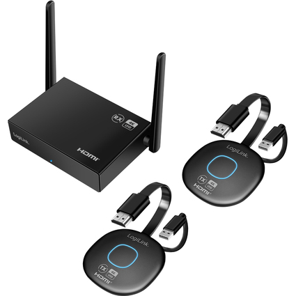 LogiLink Wireless HDMI Videokonferenz-Set, 4K/60Hz, 50 m