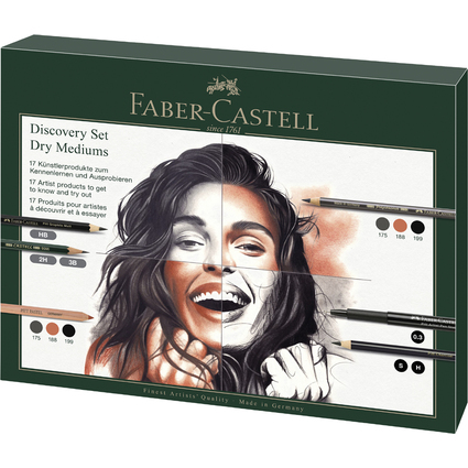 FABER-CASTELL Knstler-Set Discovery, 17-teilig