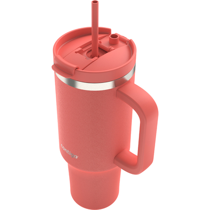 Contigo Isolier-Trinkbecher Tumbler, 1,2 Liter, coral