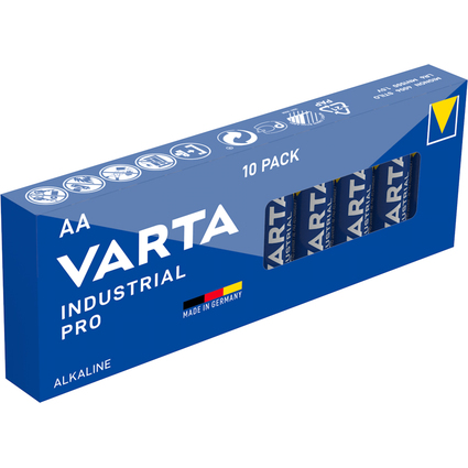 VARTA Alkaline Batterie "INDUSTRIAL PRO", Mignon AA