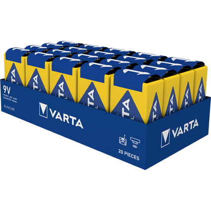 VARTA Alkaline Batterie "INDUSTRIAL PRO", E-Block (9V)