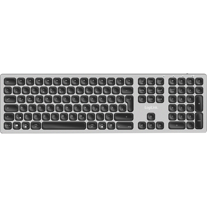 LogiLink BT 5.0 Multi-Device-Tastatur, bluetoothfhig
