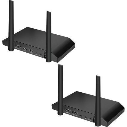 LogiLink Wireless HDMI Extender Set, KVM, 4/60Hz, 150 m