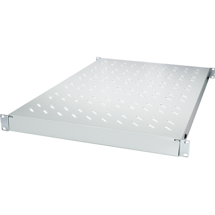LogiLink 19" Fachboden, 1 HE, verstellbar, (T)800 mm, grau