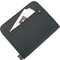 Alassio Schreibmappe "MILANO", A4, Leder, schwarz