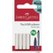 FABER-CASTELL Radierer-Spitzer-Kombination, rot / blau