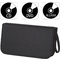 hama CD-/DVD-Tasche, Nylon, fr 104 CD's/DVD's, schwarz
