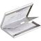DURABLE Visitenkarten-Etui BUSINESS CARD BOX DUO, mattsilber