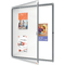 nobo Schaukasten Premium Plus, Metall-Rckwand, 12 x DIN A4
