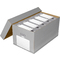 ELBA tric Archiv- und Transportbox fr A4, grau/wei