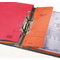 LEITZ Schlitzhefter, Manilakarton, DIN A 4, orange