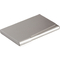 DURABLE Visitenkarten-Etui BUSINESS CARD BOX, mattsilber