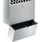 DURABLE Wandascher METALL, 4 Liter, metallic silber
