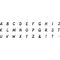 HEYDA Motivstempel-Set "Alphabet", Klarsicht-Runddose