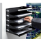 DURABLE Sortierstation Business, 5 Fcher, schwarz