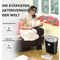 Fellowes Aktenvernichter Powershred 53C, schwarz, Partikel