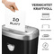 Fellowes Aktenvernichter Powershred 53C, schwarz, Partikel