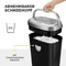 Fellowes Aktenvernichter Powershred 53C, schwarz, Partikel