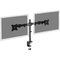 DIGITUS Universal Dual Monitorarm mit Klemmfu, schwarz