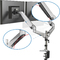 DIGITUS LCD-/LED-Monitorarm Dual, mit Klemmfu