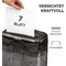 Fellowes Aktenvernichter Powershred M-7M, schwarz, Partikel