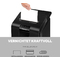 Fellowes Aktenvernichter AutoMax 100M, Partikel 4 x 10 mm