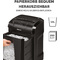 Fellowes Aktenvernichter Powershred 12C, schwarz, Partikel