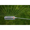 Bradas Viereckregner WHITE LINE, 18 Düsen, grau/orange