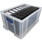Fellowes Aufbewahrungsbox ProStore, 70 Liter, transparent