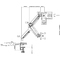 DIGITUS Universal Single Monitorhalter, mit Klemmbefestigung