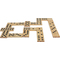 SCHILDKRÖT Jumbo Domino-Set, Spieleklassiker im Großformat