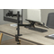 DIGITUS Universal Monitorarm mit Notebookhalterung, schwarz