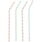 PAPSTAR Papier-Trinkhalm "Stripes", 220 mm, farbig sortiert