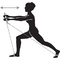 SCHILDKRÖT Fitnessstab Gymnastics Stick, silber/schwarz