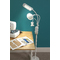 KLEIBER LED-Stehleuchte mit Klemme & Lupe, wei