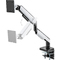 LogiLink Gaming Monitorarm, Armlänge: 458 mm, schwarz/weiß