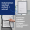 magnetoplan Magnetrahmen magnetofix, DIN A4, grau