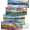 sigel Glückwunschkarten-Set "Mountain landscapes by seasons"