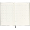 MOLESKINE Buchkalender 2025/2026, 18 Monate, L/A5, schwarz