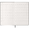 MOLESKINE Buchkalender 2026, Tage, L/A5, Hardcover, schwarz