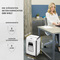 Fellowes Aktenvernichter Powershred 15C, wei, Partikel