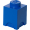 LEGO Aufbewahrungsstein STORAGE BRICK 1, 1,2 Liter, blau