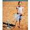 SCHILDKRÖT 2in1 Beachtoy-Set, rot / blau