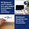 magnetoplan Glasboard Schreibtisch-Organizer, wei