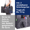 magnetoplan Filztasche Desk Sharing Bag, anthrazit