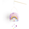 folia Laternen-Bastelset SWEET RAINBOW, irisierend-pink
