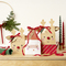 folia Weihnachts-Geschenktten-Bastelset "Santa & Deer"